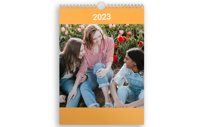 Calendario A4 Orange